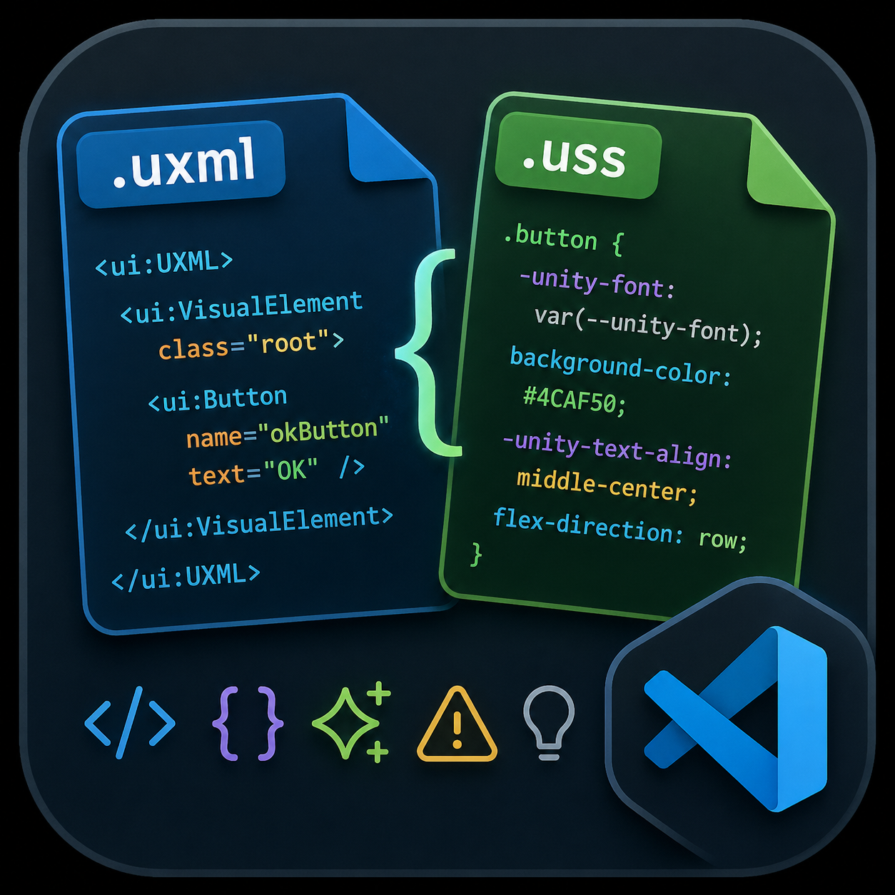 UXML & USS Language Tools
